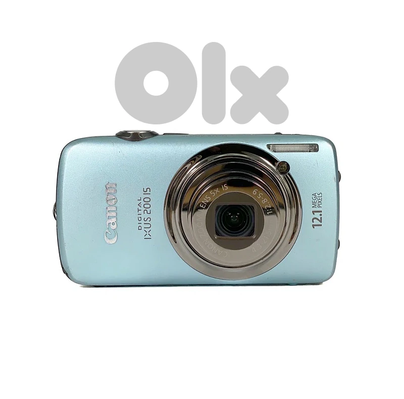 The Canon Digital IXUS 200 IS compact camera