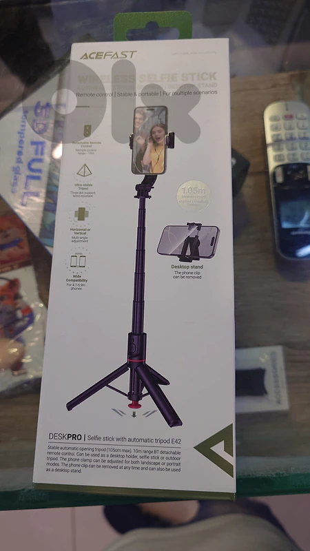Acefast e42 selfie stick with tripod