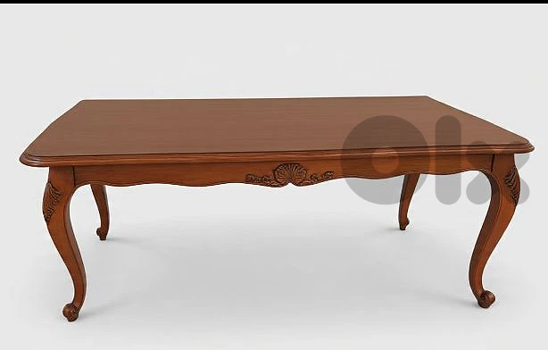 Louis XV Solid Walnut Wood dining table