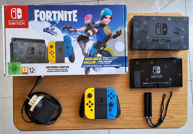 Modded Nintendo Switch V2 (FORTNITE Edition) / Dual Mode (معدّلة)