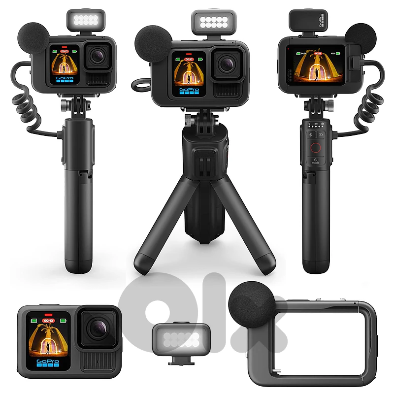 GoPro HERO13 Black Creator Edition 5.3K Video, 27MP CMOS, 2.5h Battery