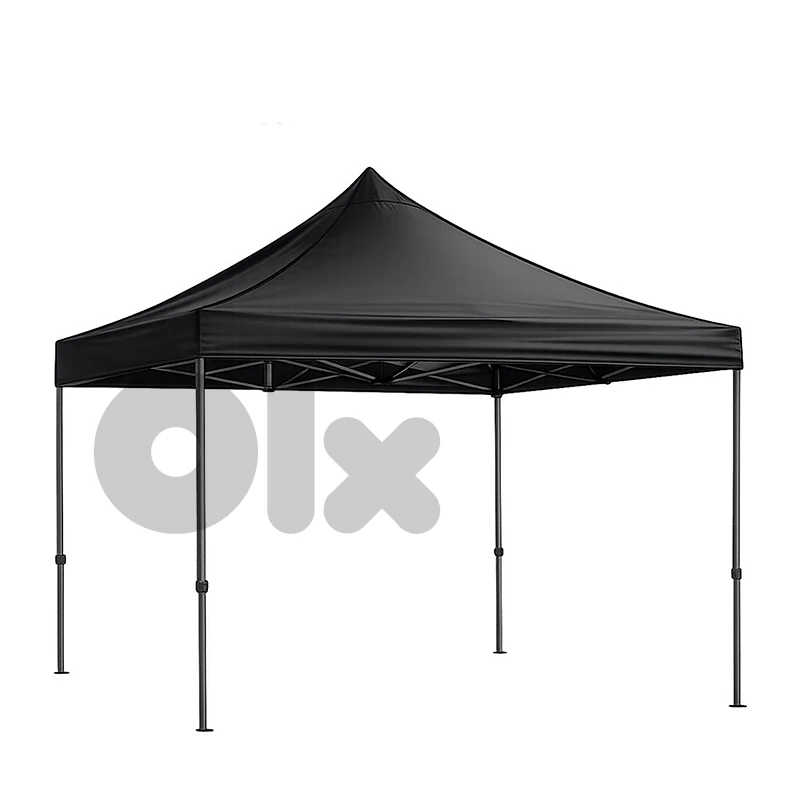 Black 700D Polyester Pop-Up Canopy Tent 300 x 450 CM - خيمة مظلة
