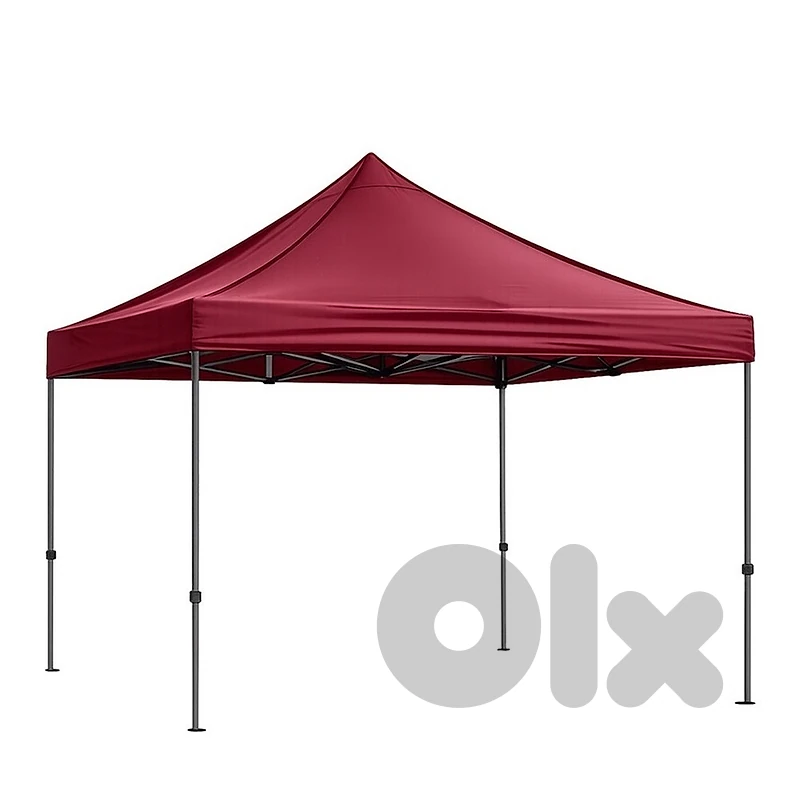Burgundy 700D Polyester Pop-Up Canopy Tent 300 x 450 CM - خيمة مظلة