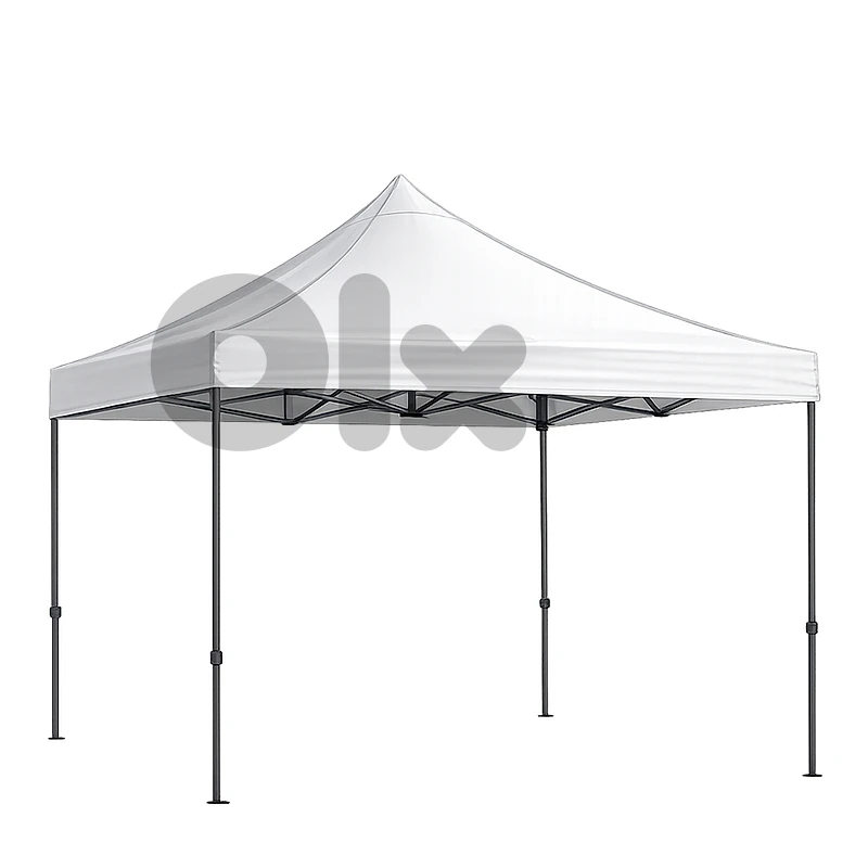 White 700D Polyester Pop-Up Canopy Tent 300 x 450 CM - خيمة مظلة