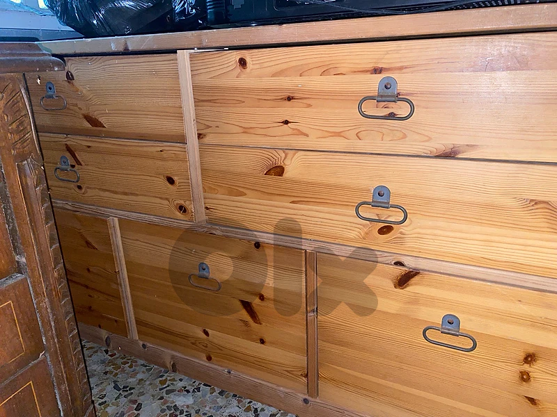 IKEA Leksvik 7-Drawer Solid Pine Dresser / خزانة جوارير إيكيا خشب صلب