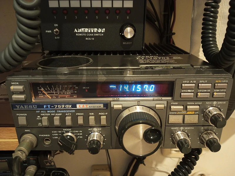 Matloub, Yaesu FT 757 HF rafio
