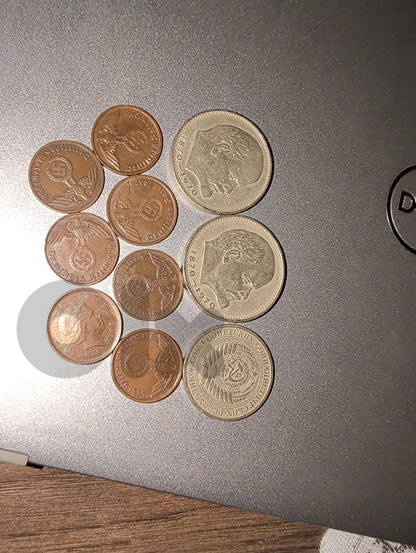 ussr and nazi coins