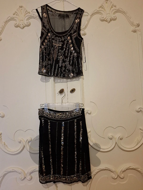 top & skirt for evening size small