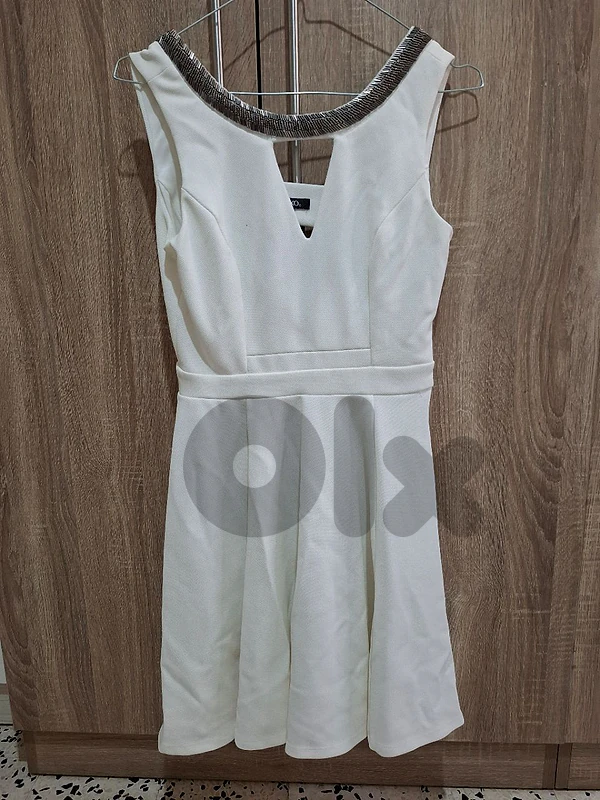 white short dress size 36