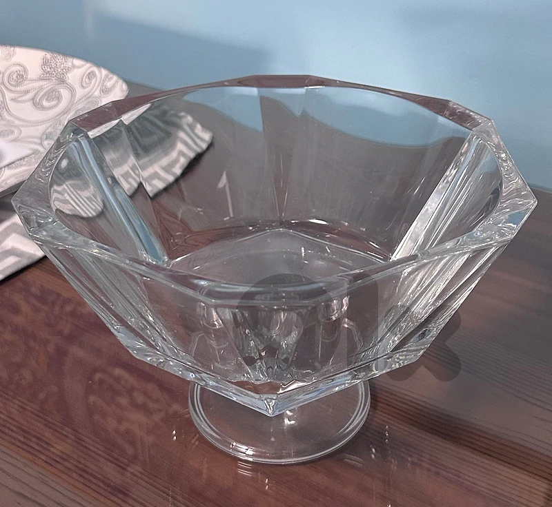 Glass candy box