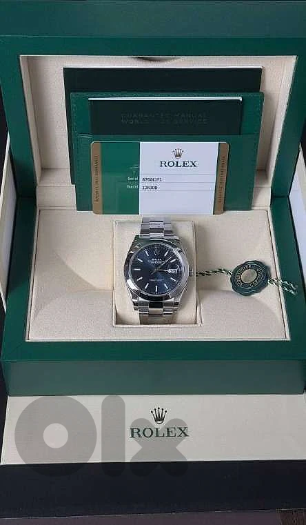 Rolex datejust 41mm 2019 (126300)