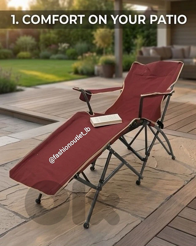 FOLDABLE LONG CHAIR