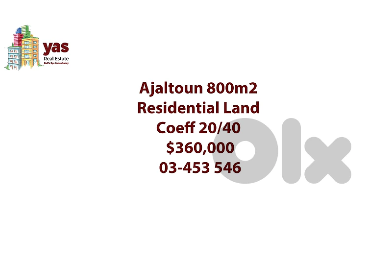 Ajaltoun 800m2 | Land | Residential | Prime Location | WA