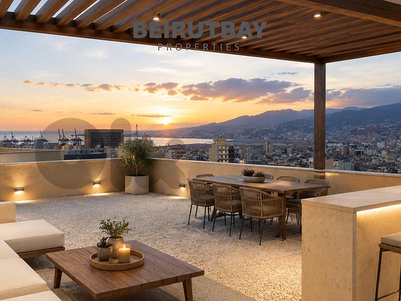 Modern apartment with a private rooftop For Sale Achrafieh Modern apartment with a private rooftop For Sale Achrafieh