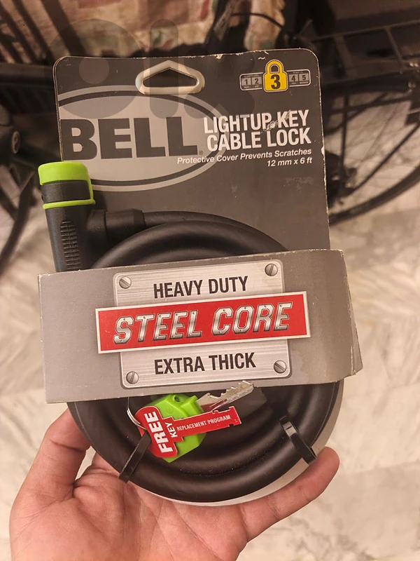 lock for bicycle imported from usa  new for 25 dollars