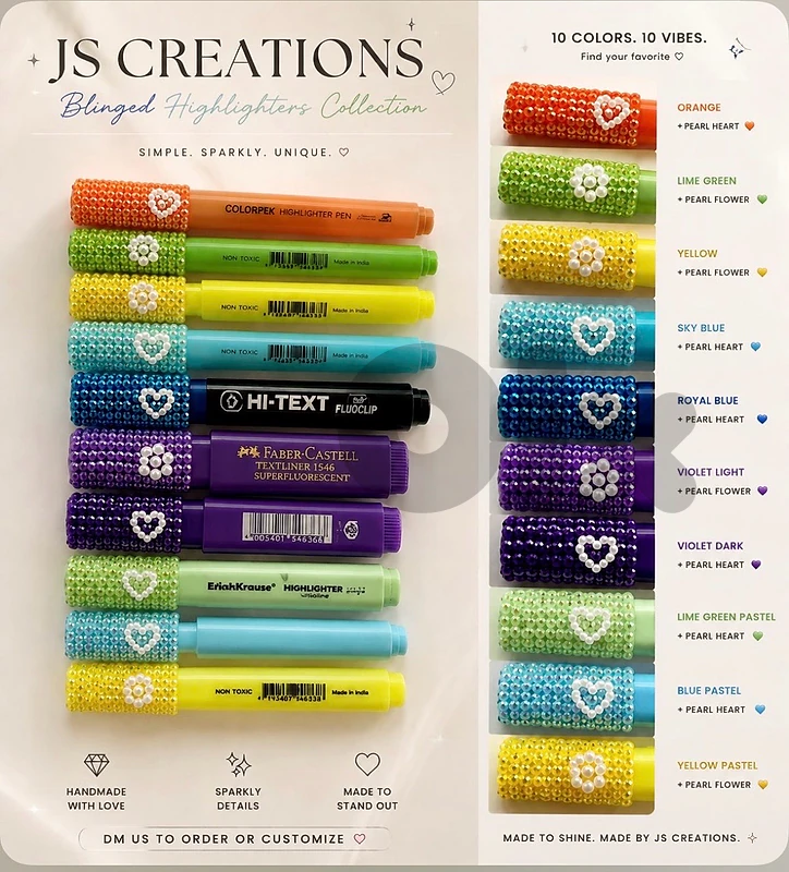 beddazeld highlighters