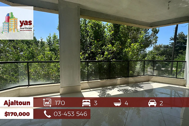 Ajaltoun 170m2 | Brand New | Excellent Condition | View | EL
