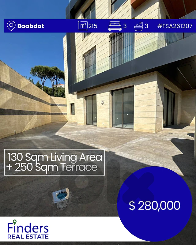 Apartment for sale in Baabdat! شقة للبيع في بعبدات! Apartment for sale in Baabdat! شقة للبيع في بعبدات!