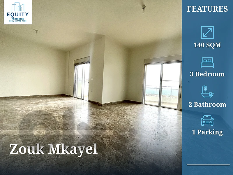 140 SQM Apartment For Sale In Zouk Mkayel #RK9626