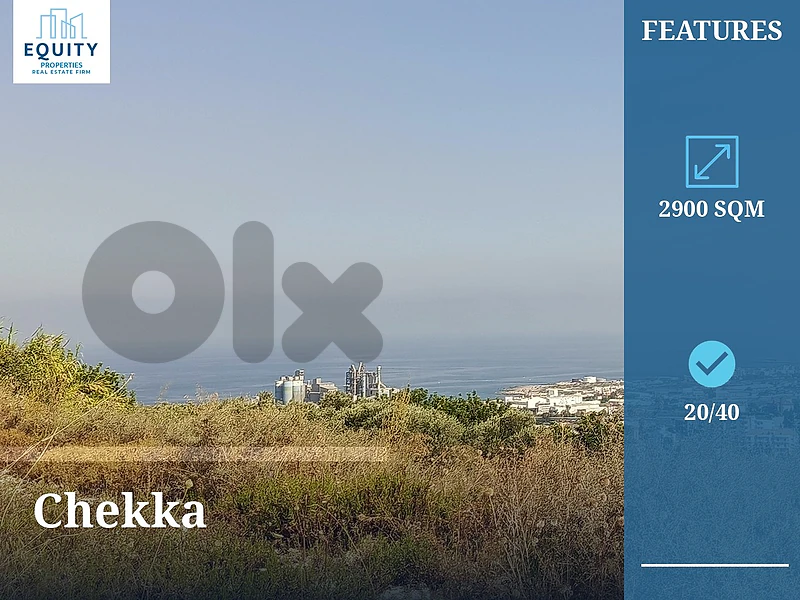 2900 SQM Land For Sale In Chekka #CM93124