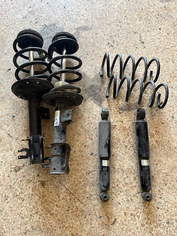fiat 500 abarth front /rear shock absorbers usa model