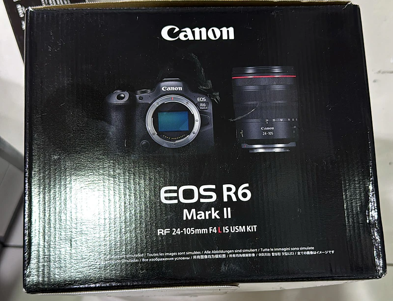 Canon Camera EOS R6 Mark II RF 24-105mm F4 L IS USM Kit Canon Camera EOS R6 Mark II RF 24-105mm F4 L IS USM Kit