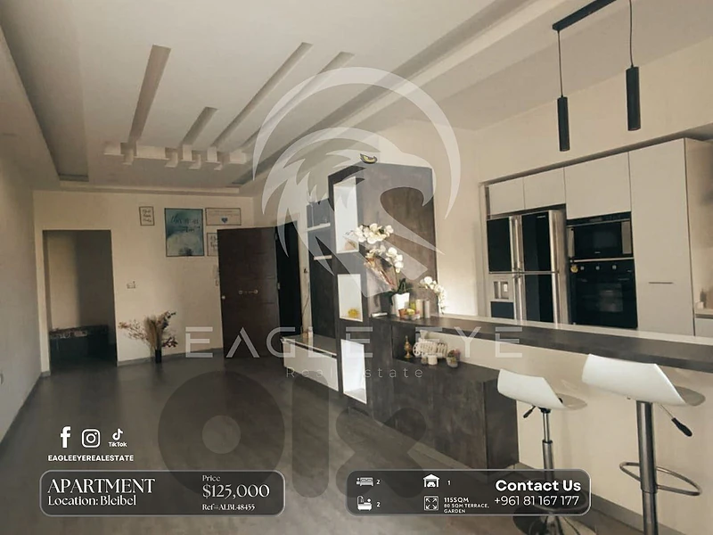 Bleibel Apartment with Terrace & Garden شقة في بليبل مع تراس وحديقة