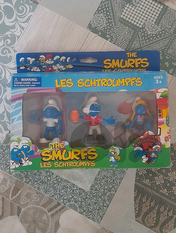 the smurfs figure set