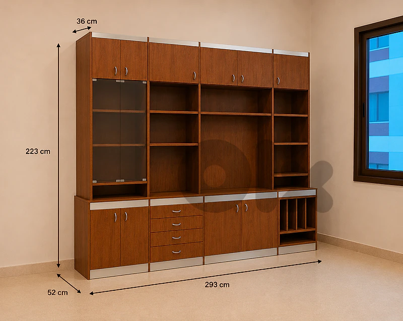 Classic Solid Wood Bookshelf