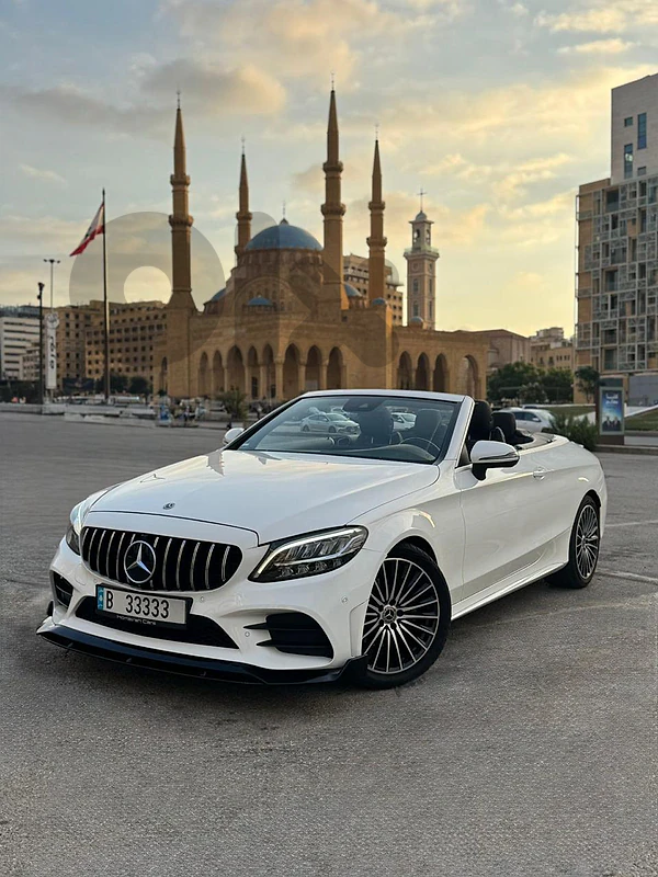 Rent cars wedding Mercedes C-class 2020