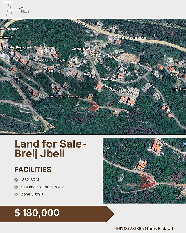 Land for sale in Breij Land for sale in Breij