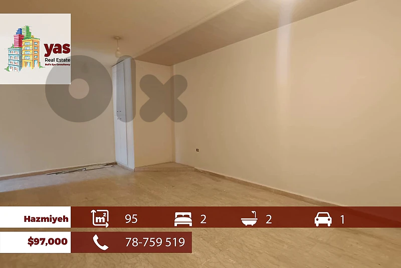 Hazmiyeh 95m2 | Cozy Flat | Excellent Condition | Catch | AA