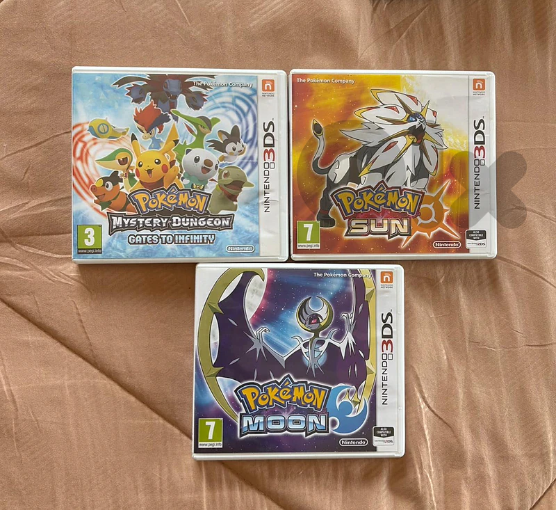 nintendo 3ds pokemon games