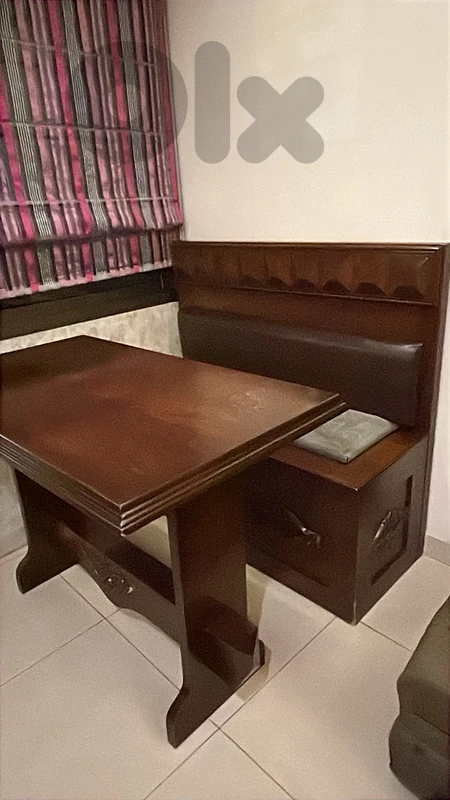 dining table and chest bench dining table and chest bench