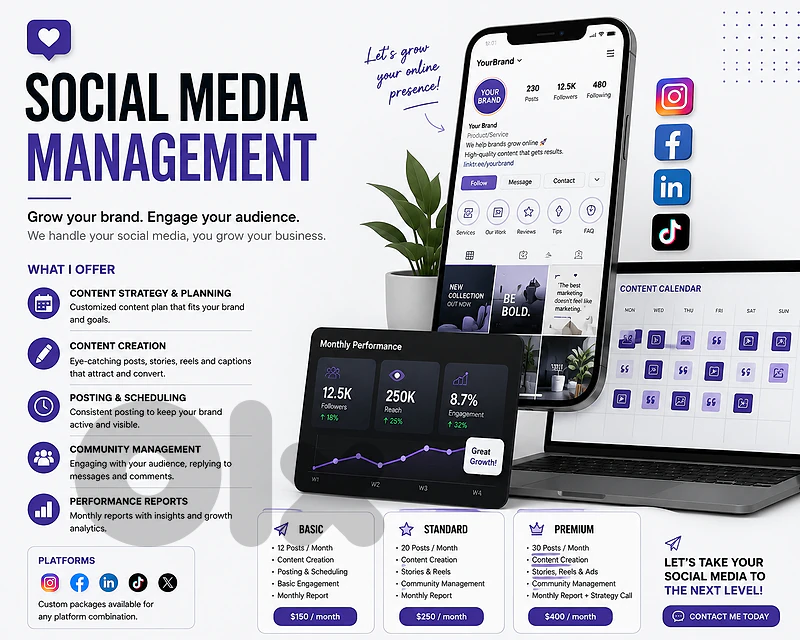 Social Media Management | Grow Your Online Presence