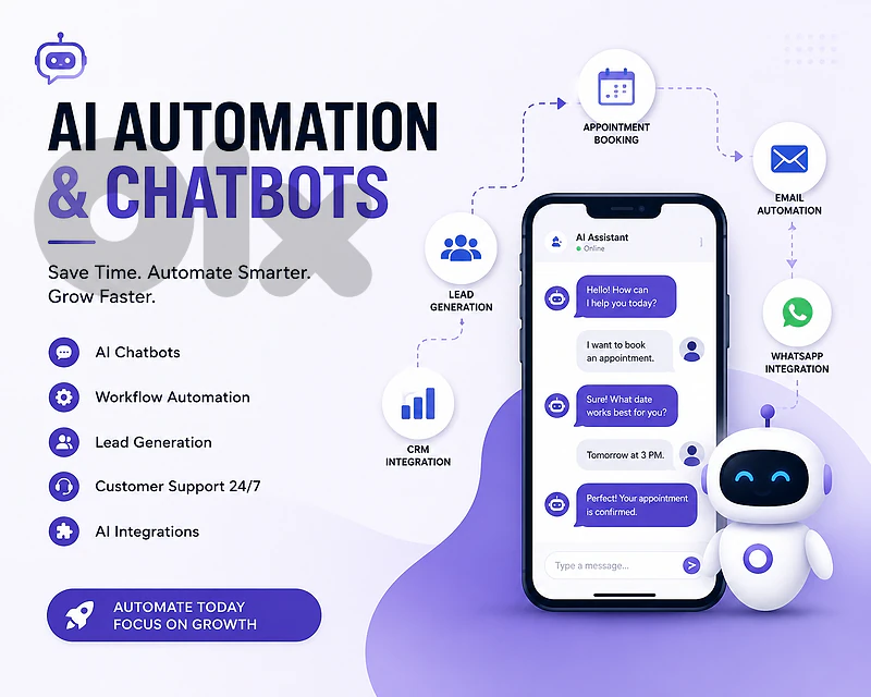 AI Automation & Chatbots | Save Time & Grow Your Business