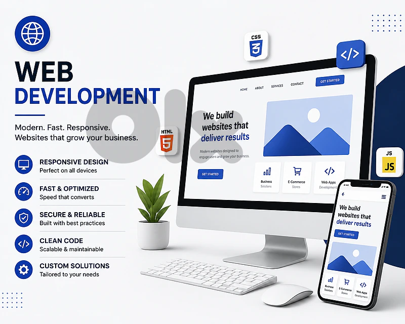 Professional Website Development | Modern, Fast & Responsive