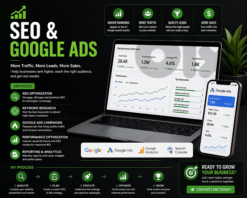 SEO & Google Ads | Get More Customers Online
