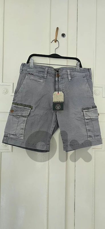 Napapijri premium men's cargo shorts
