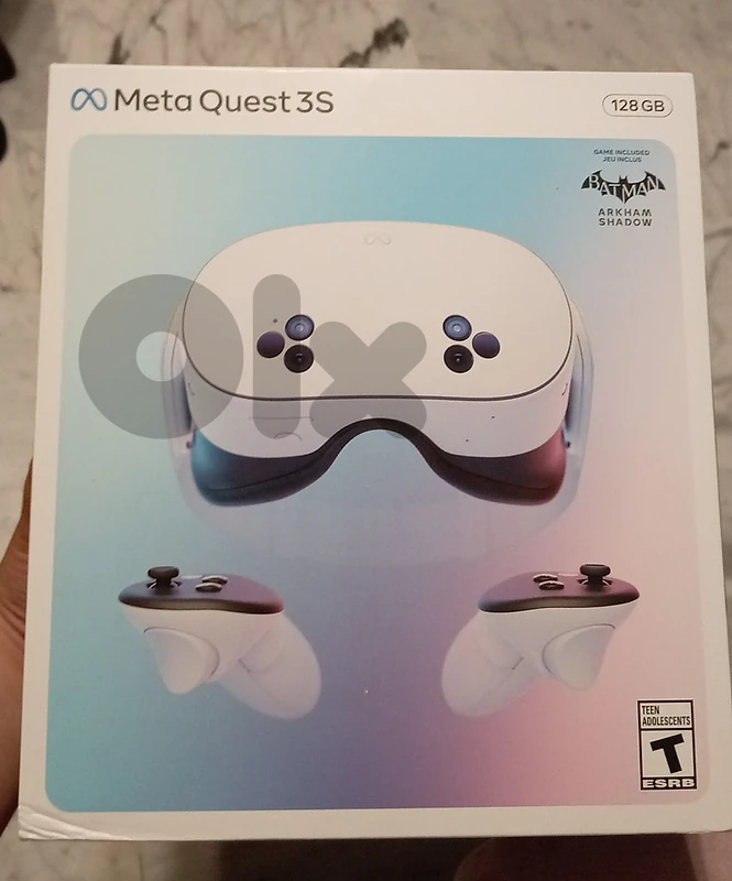 vr meta quest 3s 128gb مستعملة شهر شبه جديد السعر 300 قابل للتفاوض vr meta quest 3s 128gb مستعملة شهر شبه جديد السعر 300 قابل للتفاوض