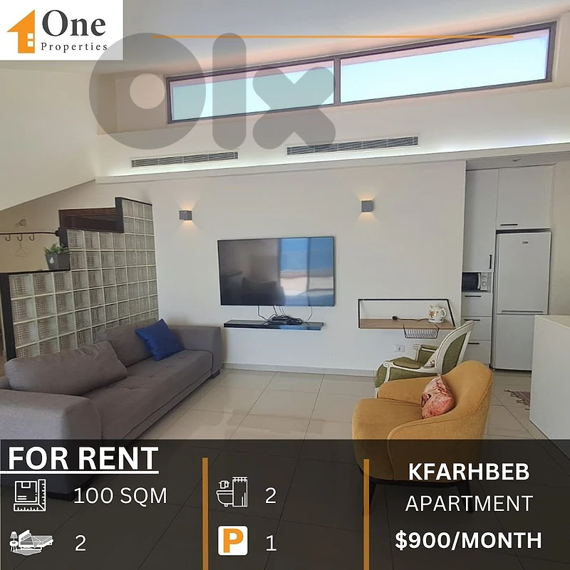 APARTMENT FOR RENT IN KFARHBEB