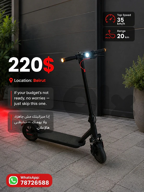 electric scooter