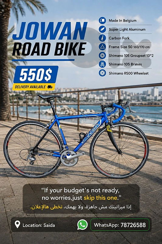 Jowan road bike