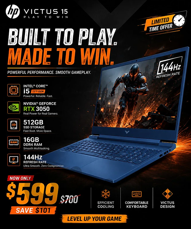 Laptop HP victus 15