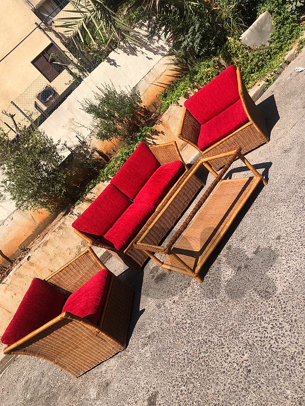 bamboo set in excellent condition. 380$