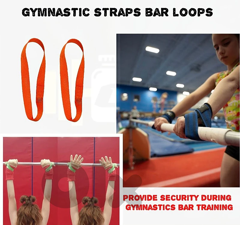 Gymnastics bar straps