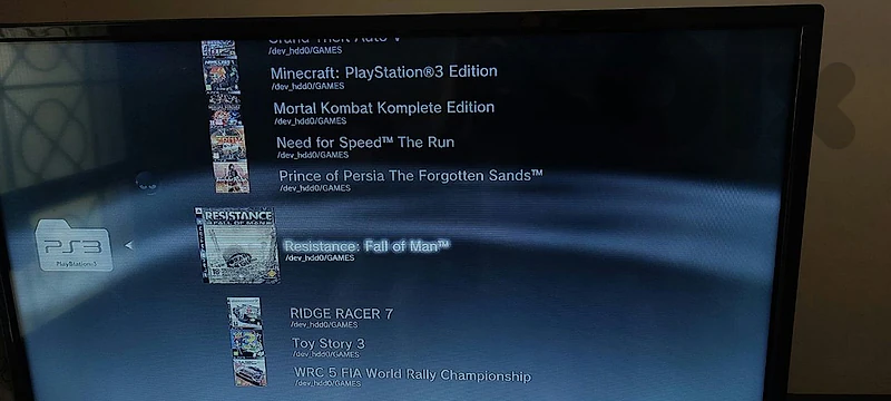 Ps3 slim very clean barely used+games virtual and cds