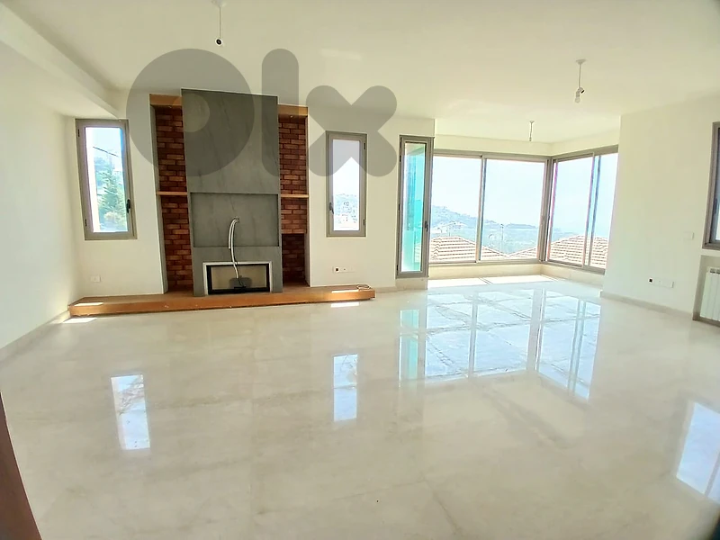 Apartment for Sale in Ain Aar | Sea and Mountain Viewsشقة للبيع في عين
