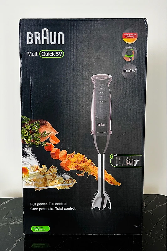 BRAUN Hand Blender MultiQuick 5V - 6 in 1