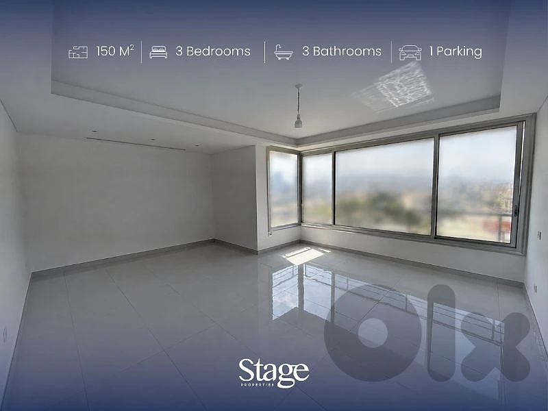 Brand-New 150 SQM Apartment with City & Mountain Views in Achrafieh